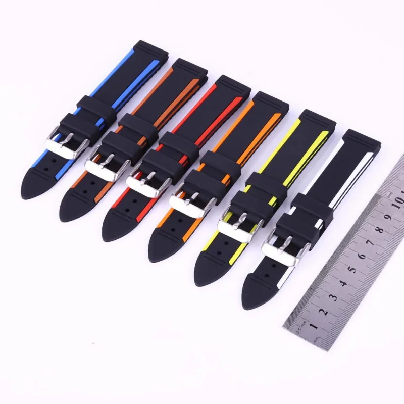 Уличные спортивные защитные наручные часы с восьмиточечным двухцветным