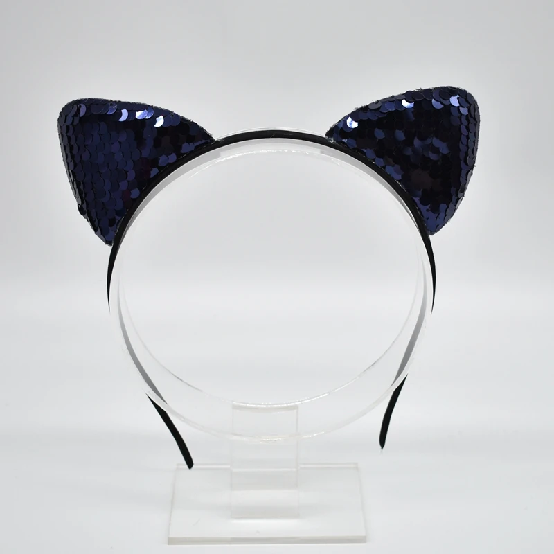 Аксессуары для волос повязка на голову женщин с блестками и бантом девочек