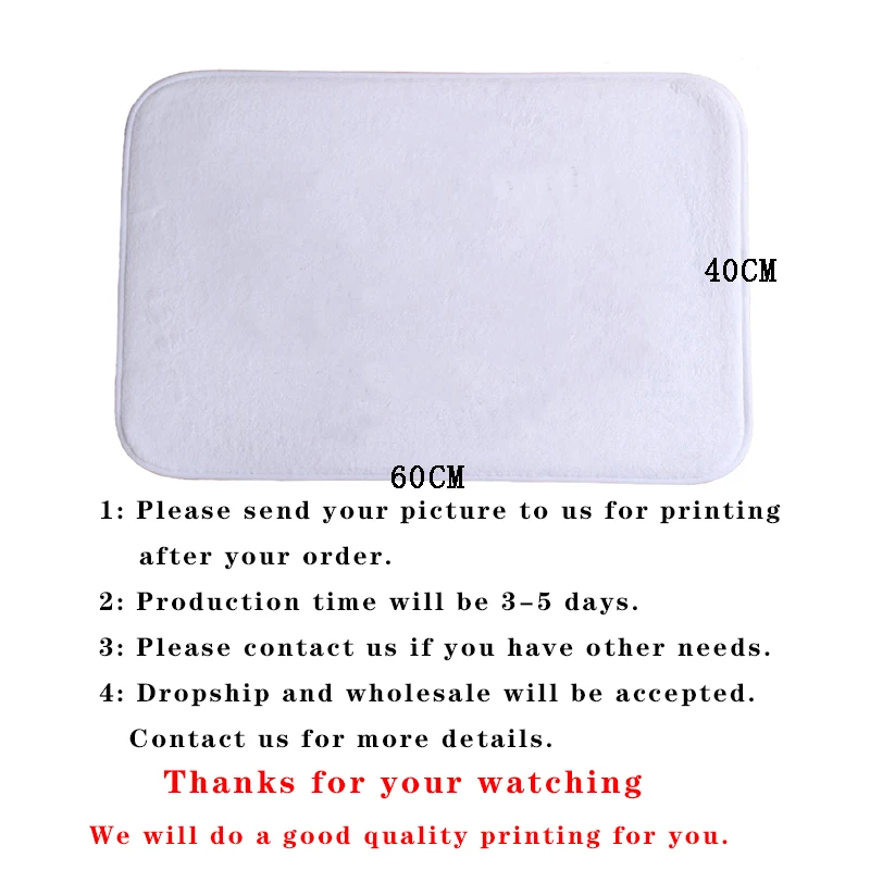 40x60cm doormat Custom mat anti-slip door mat, printed your design picture photo, customized Carpet for Bath Door Living Room