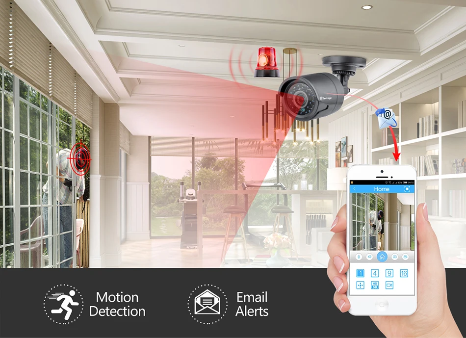 Techage 4CH CCTV система 720P HDMI AHD CCTV DVR 4 шт 1,0 МП уличная инфракрасная камера видеонаблюдения 1200 ТВЛ камера наблюдения комплект 2 ТБ HDD