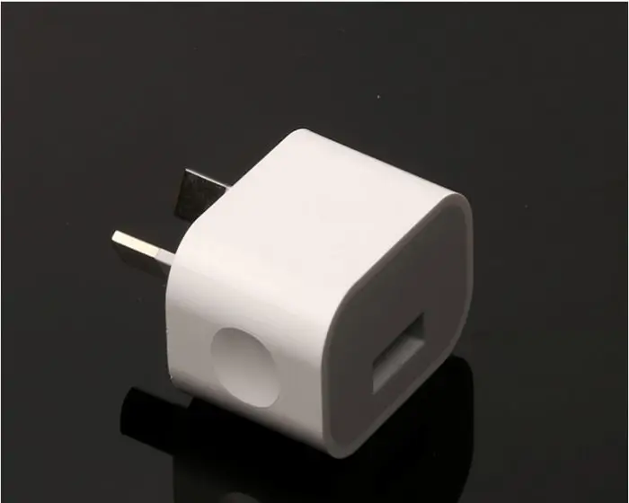 single usb AUcharger 1 шт. двойной разъем USB AU 5 в 2A 2USB выход зарядное устройство для телефона для путешествий адаптер совместимый страна Австралия Новая Зеландия и т. д - Тип штекера: single usb AUcharger