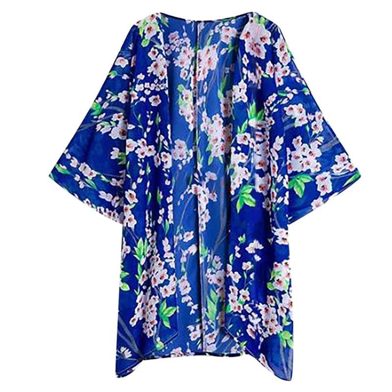 Женские пляжные топы с принтом купальники кардиган купальник бикини накидка