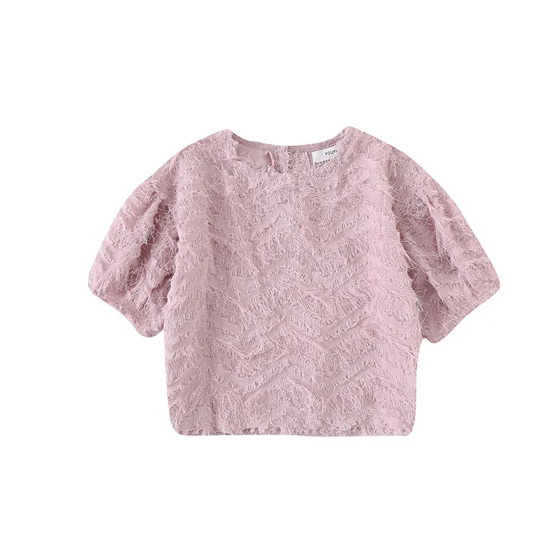 Новое поступление лета 2019 универсальная шифоновая футболка принцессы в