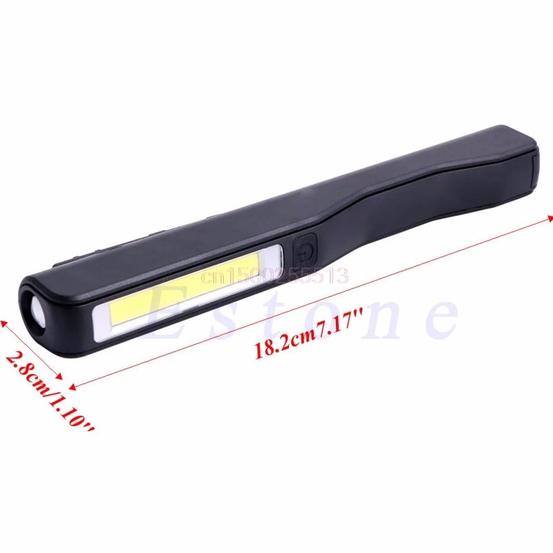 

2in1 Rechargeable COB LED Camping Work Inspection Light Lamp Hand Torch Magnetic Tent Larntern