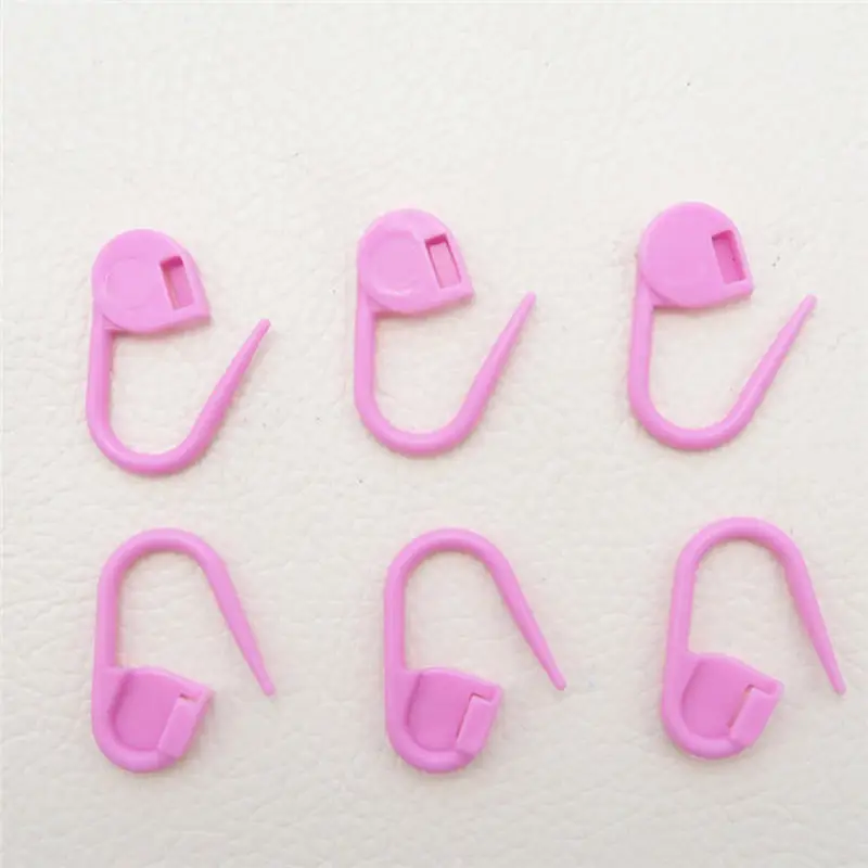 120 шт./компл. красочные пластиковые булавки для безопасности Mark свитер вязание