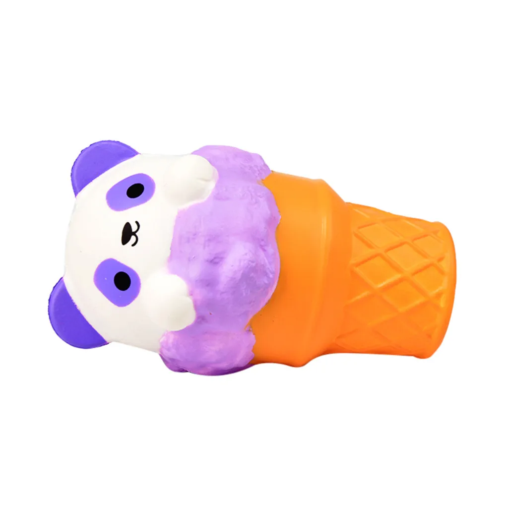 Мягкие игрушки эластичный PU панда сжимающий мороженое ароматизированный