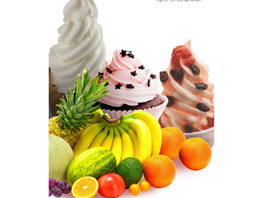 Новая одноголовая мини-мягкая машина для мороженого Автоматическая Машина Для