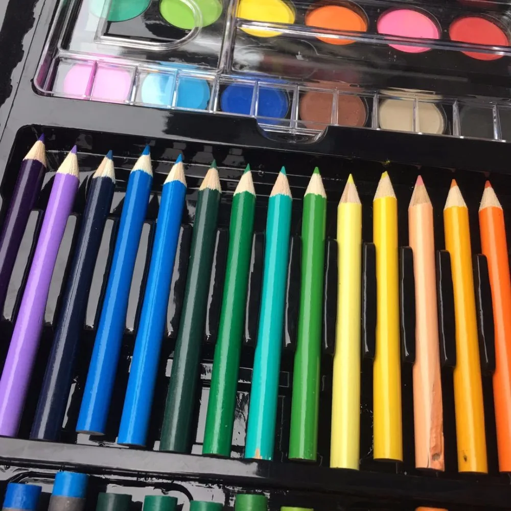 150 шт./компл. маркер живопись Книги по искусству Маркеры Акварель ручка граффити