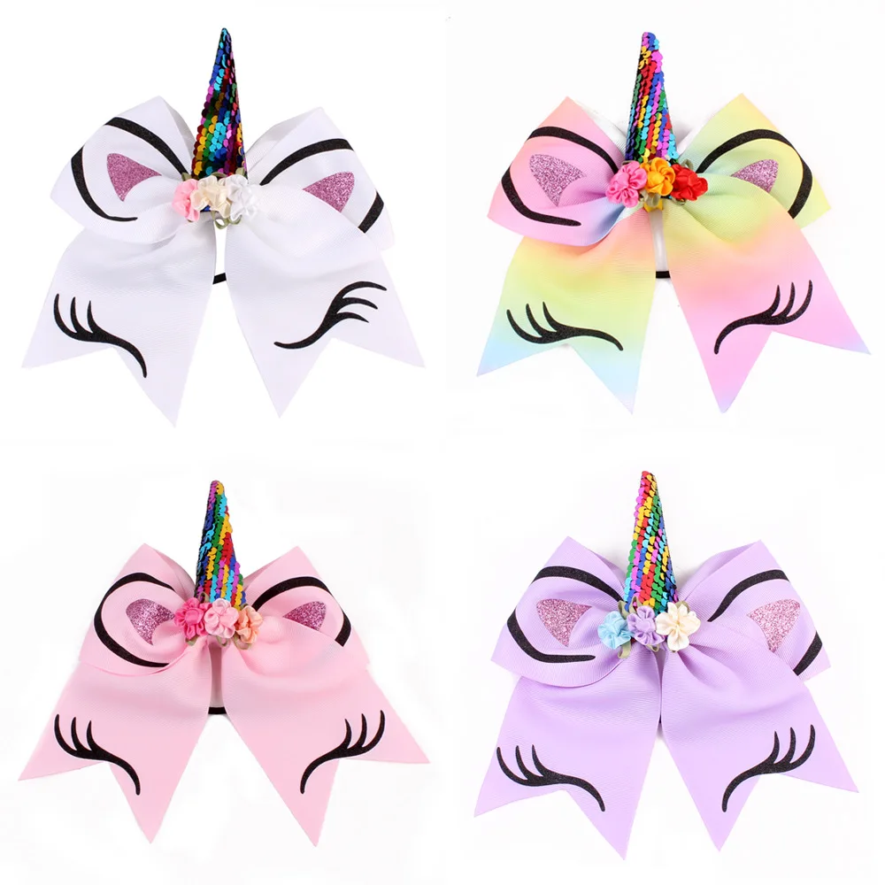 2018 детская Единорог зажим для волос бык рогом после химической завивки золото