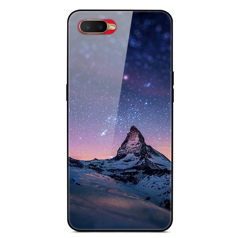 Чехол из закаленного стекла для OPPO RX17 Neo чехол силиконовый бампер жесткая стеклянная задняя крышка для OPPO RX17 Neo RX 17 Neo A1K AX7 Capas