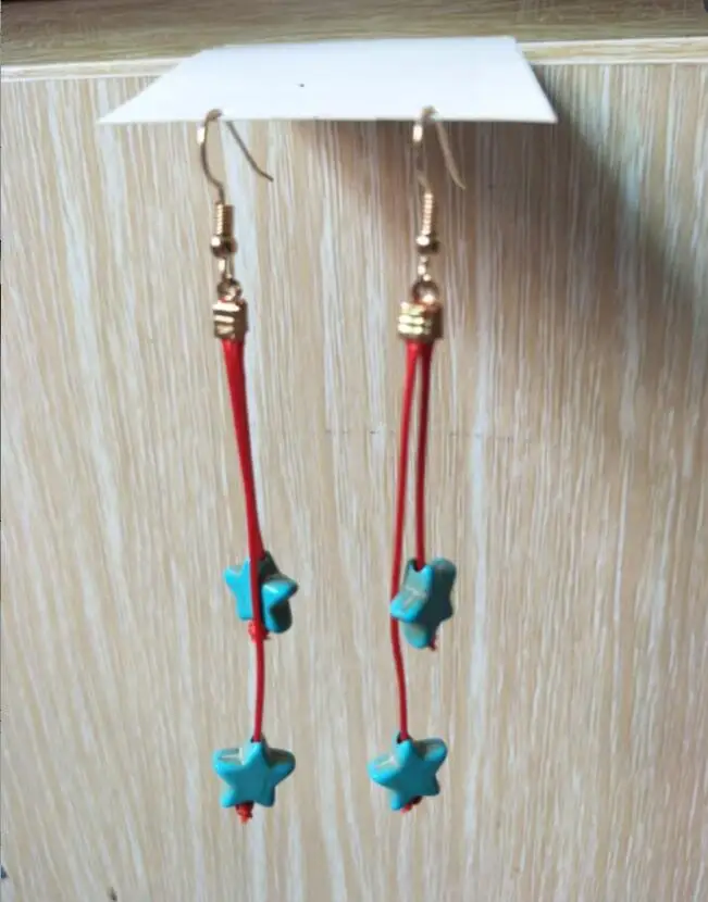 Ed 0340 2017 новые Горячие ретро модные красные восковые линии Дизайн зеленые звезды