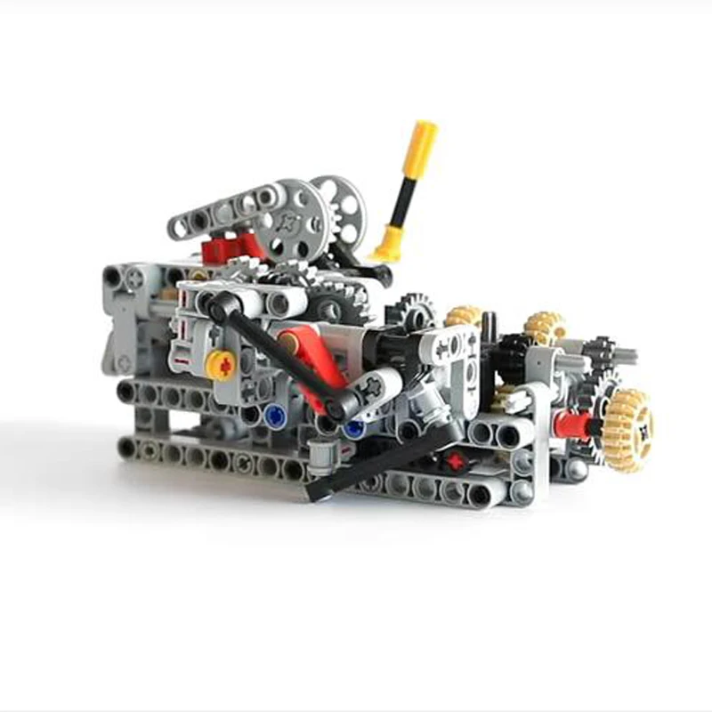 1 Набор MOC TECHNIC 8 скоростная последовательная редукция развивающие строительные