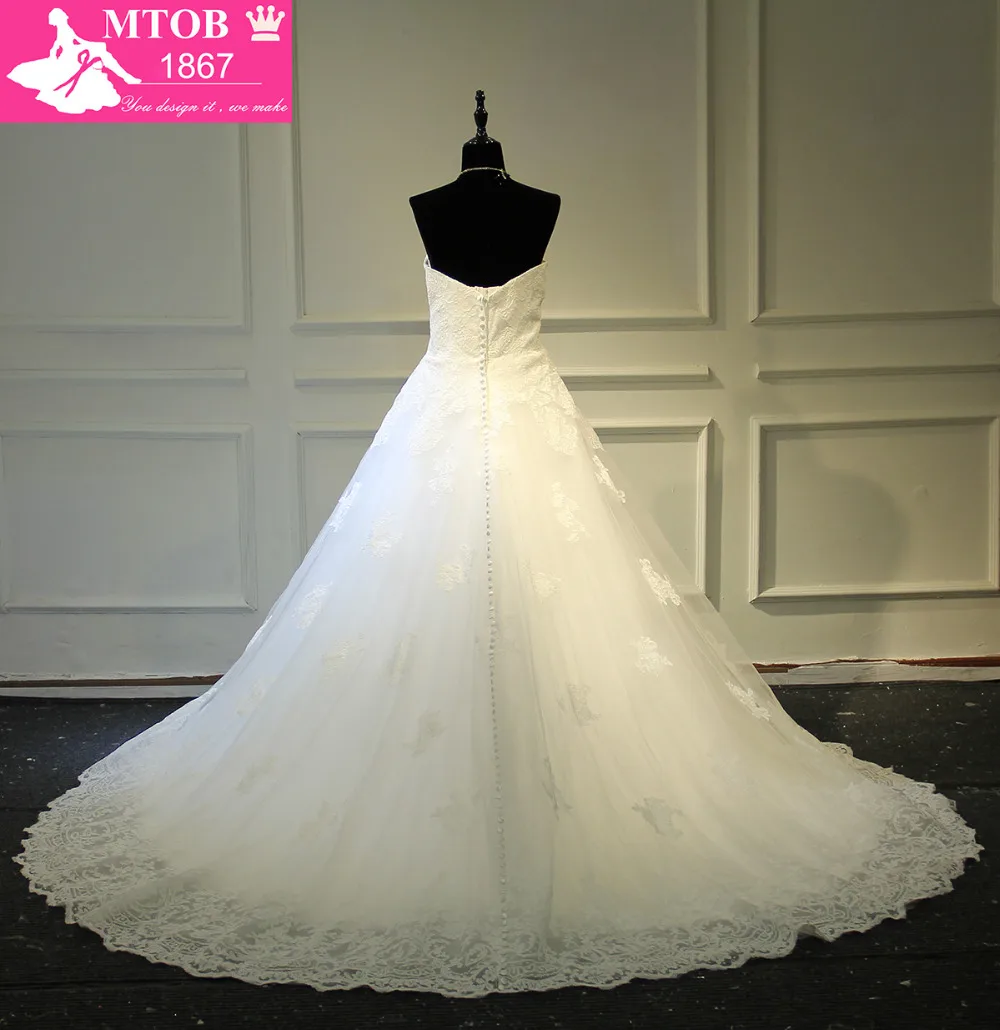 Vestidos De Noiva Com Настоящее фото Интернет-магазин платье в китайском стиле без Бретелек Кружевное винтажное свадебное платье свадебные платья MTOB1723