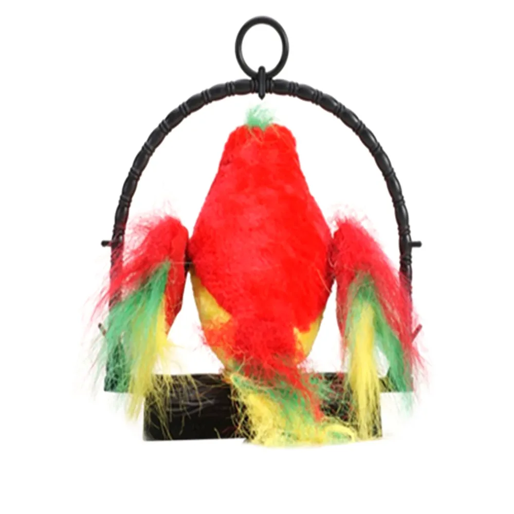 HIINST Waving Wings Talking Parrot имитирует и повторяет то, что вы говорите подарок забавная игрушка 14 Мар