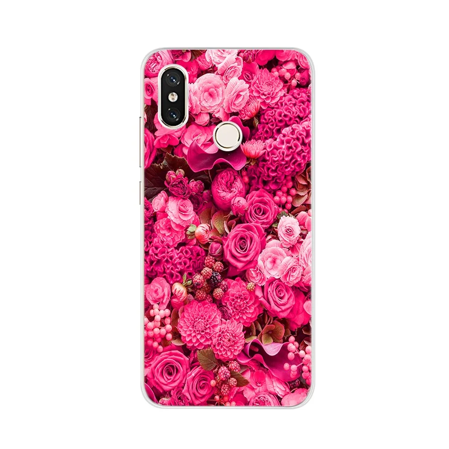 Силиконовый чехол для Xiaomi Mi 8 Lite Мягкий защитный из ТПУ телефона lite Mi8 Youth задняя