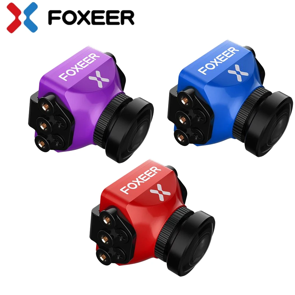 Foxeer Mini Predator 4 FPV камера 16:9/4:3 PAL/NTSC переключаемая Супер WDR OSD мс задержка для