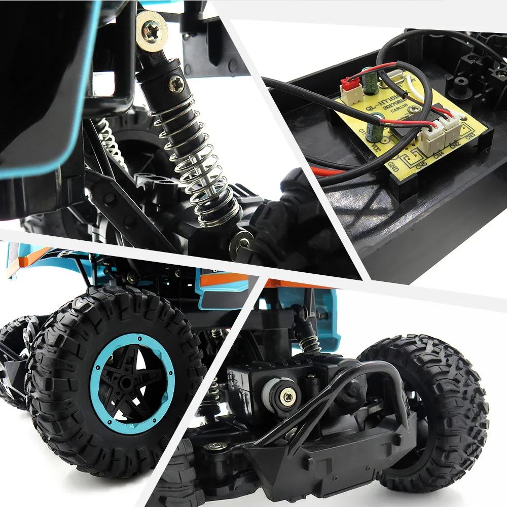 Flytec SL 115A 1/14 4WD высокое Скорость рок внедорожник гусеничный RC автомобилей 2 4 г 2CH