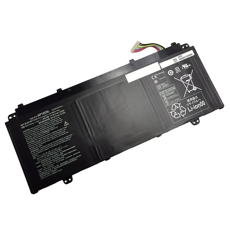 7XINbox 53.9Wh 11 55 V подлинный AP15O5L AP1503K AP15O3K Аккумулятор для ноутбука Acer Aspire S 13 Φ R13 |
