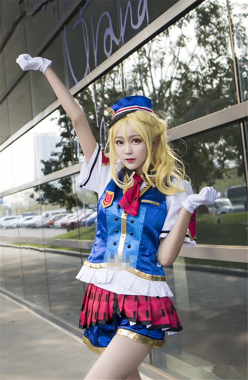 Женский костюм для косплея Love Live Sunshine Aqours костюмированной вечевечерние НКИ