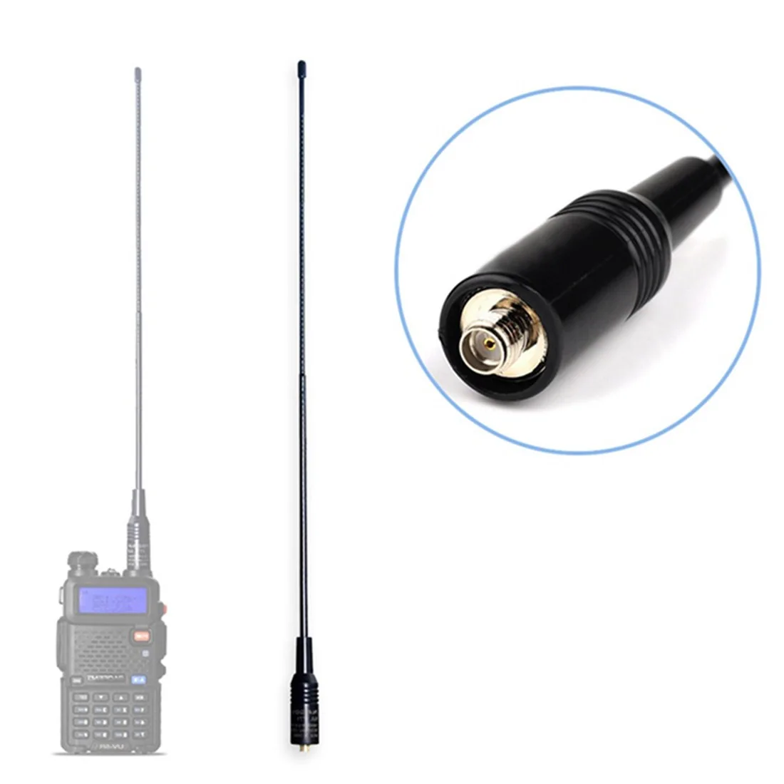 40 см Гибкая SMA-771 SMA-Female двухдиапазонная антенна 10 Вт для Baofeng UV5R Полезная 2 5 дБ |