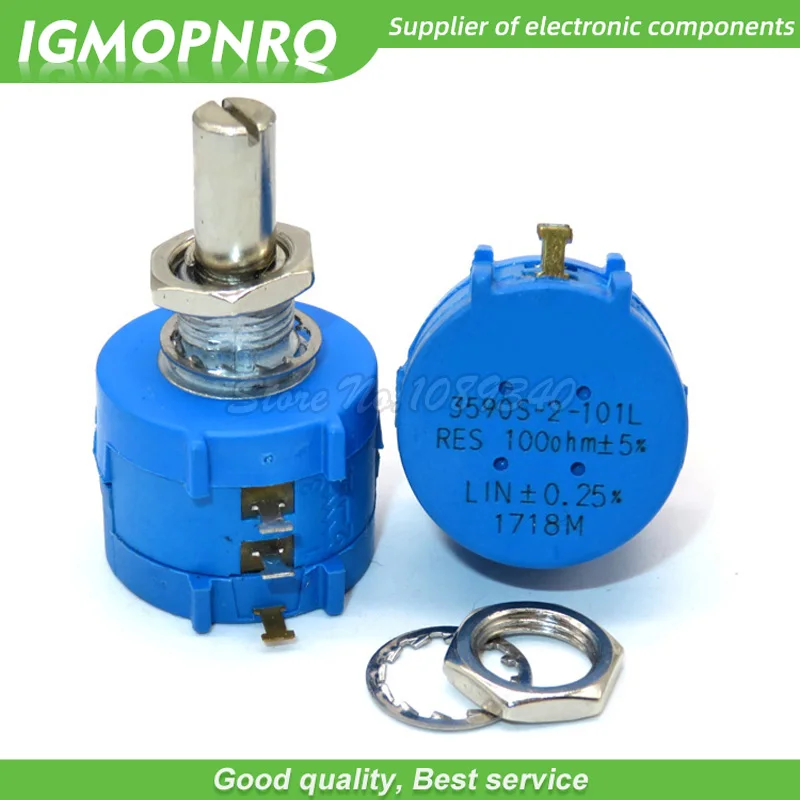 1 шт. 3590S-2-201L 3590S 200ohm 201 3590S-2-201 3590S-201 прецизионный многооборотный потенциометр 10