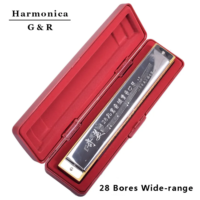 28 отверстий/отверстия октавы настроенный гармоника духовых абсолютно новый