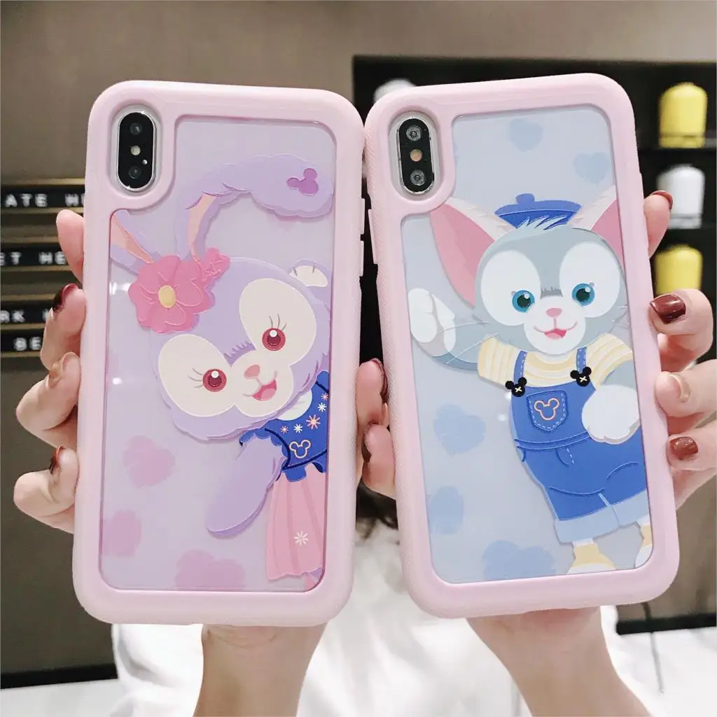 Медведь Даффи стеллалу шаблон чехол для телефона iPhone XS MAX XR X 8 7 6 6s Plus матовый рельефный PC жесткий чехол