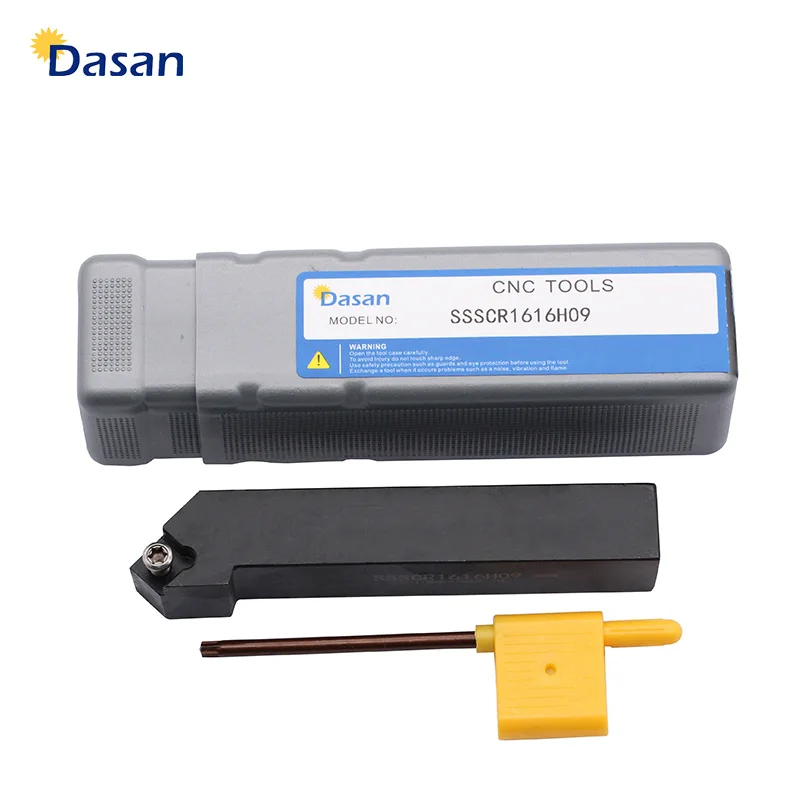 

1PCS SSSCR1212H09 SSSCR1616H09 SSSCR2020K09 SSSCR2020K12 SSSCR2525M09 SSSCR2525M12 CNC Lathe External Turning Tool Holder