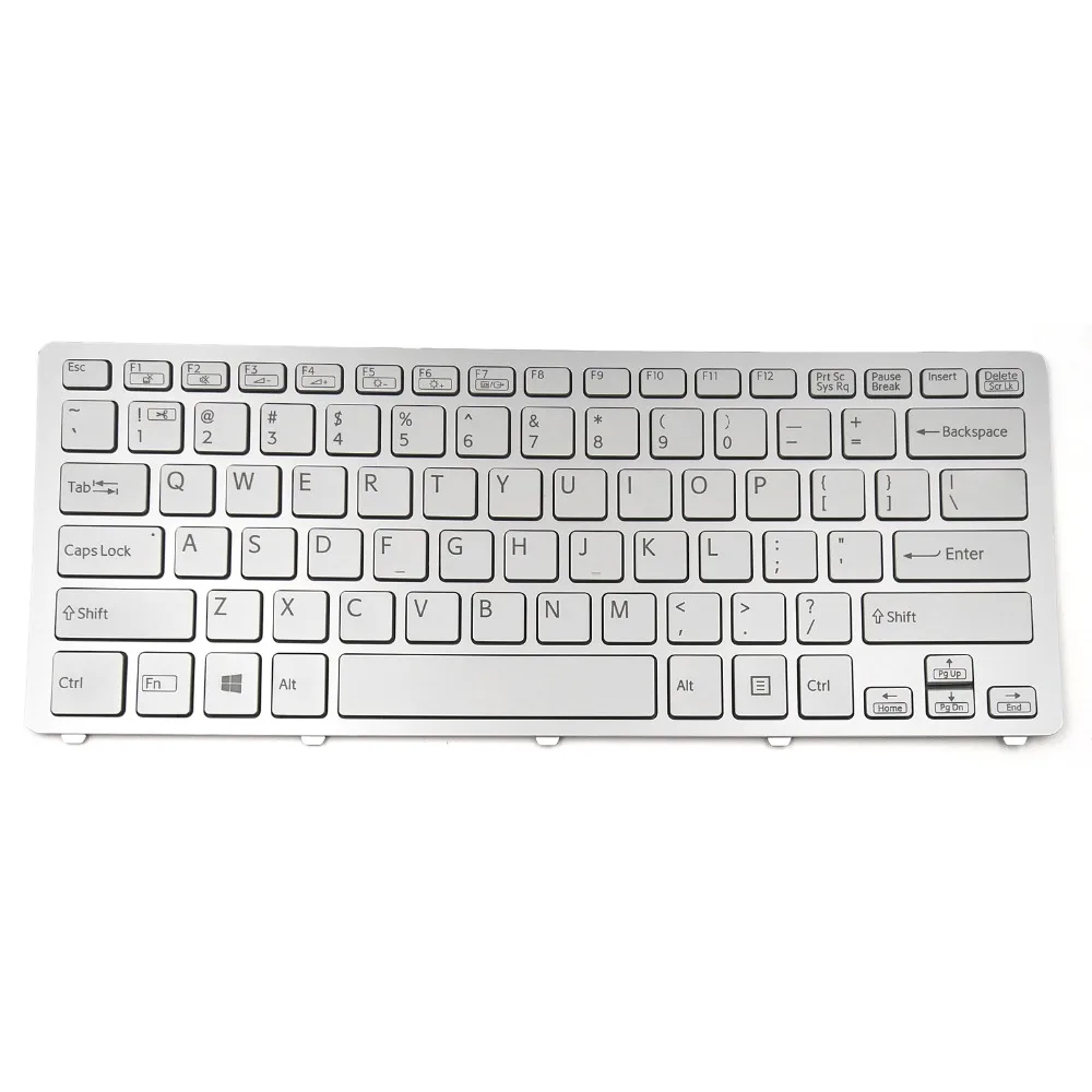 Новая клавиатура для ноутбука Sony VAIO SVF14N1B4R SVF14N1C4E SVF14N1C4R SVF14N1C5E SVF14N1D4E SVF14N1D4R