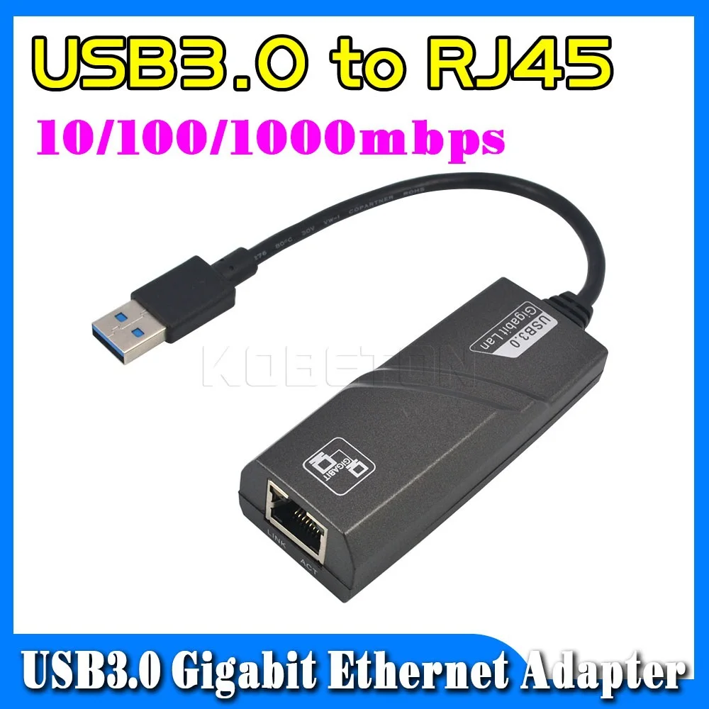 USB3.0 к RJ45 Внешняя Сетевая карта LAN адаптер USB 3 0 10/100/1000 Мбит/с Gigabit Ethernet для windows XP Vista 7