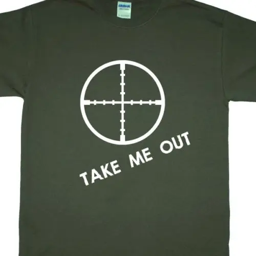 Футболка Take Me Out' Crosshair вдохновленная Францем Фердинандом модная мужская
