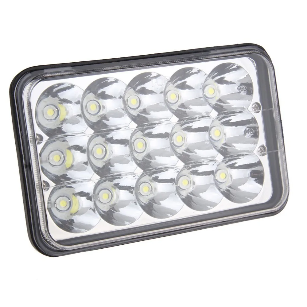4x прямоугольный 4x6 дюймов светодиодный морской луч HID H4651 H4652 H4656 H4666 H6545 для Peterbilt