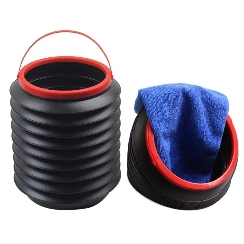 Автомобильные аксессуары многофункциональное складное ведро для воды кемпинга