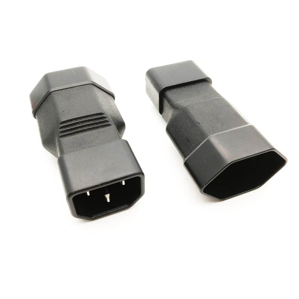 IEC 320 C14 в европейскую швейцарскую розетку Швейцарский 3Pin мужчин и женщин удлинитель питания разъем адаптер Номинальная 10A 250 В