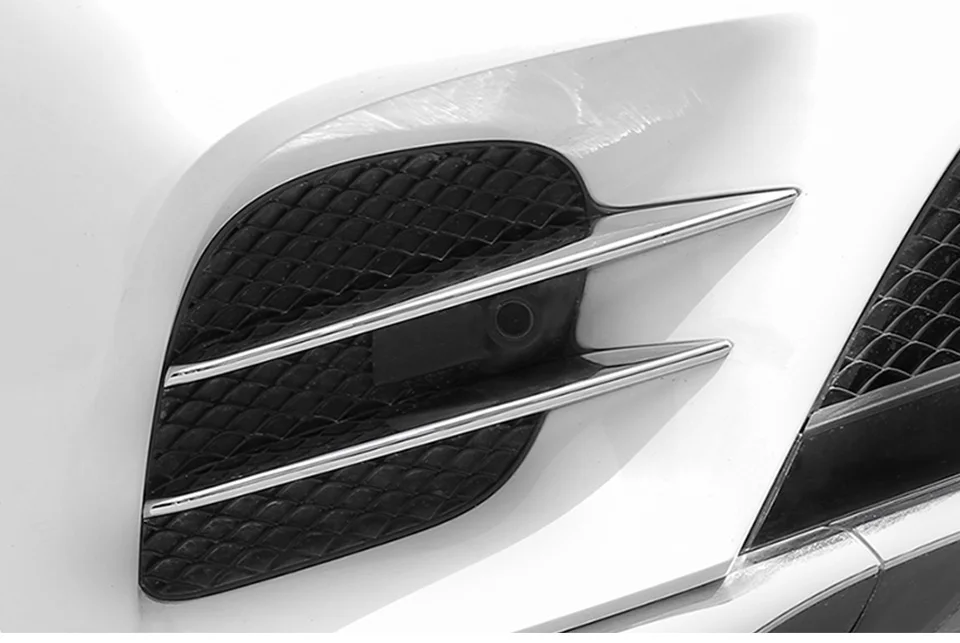 Передние противотуманные фары светильник бровей Накладка для mercedes glc x253 mercedes glc отделка/Аксессуары для mercedes glc amg купе classe