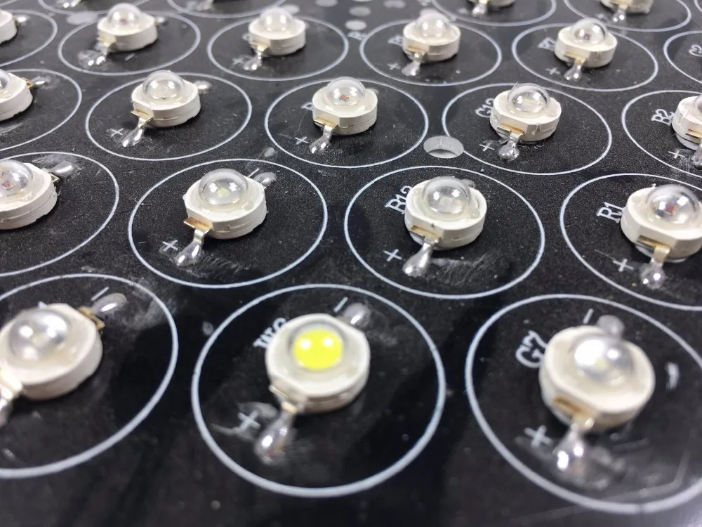 10PCS/ 3W RGBW lamp beads 54X3W LED PAR led R12 G18 B18 W6 Professional stage light source | Лампы и освещение