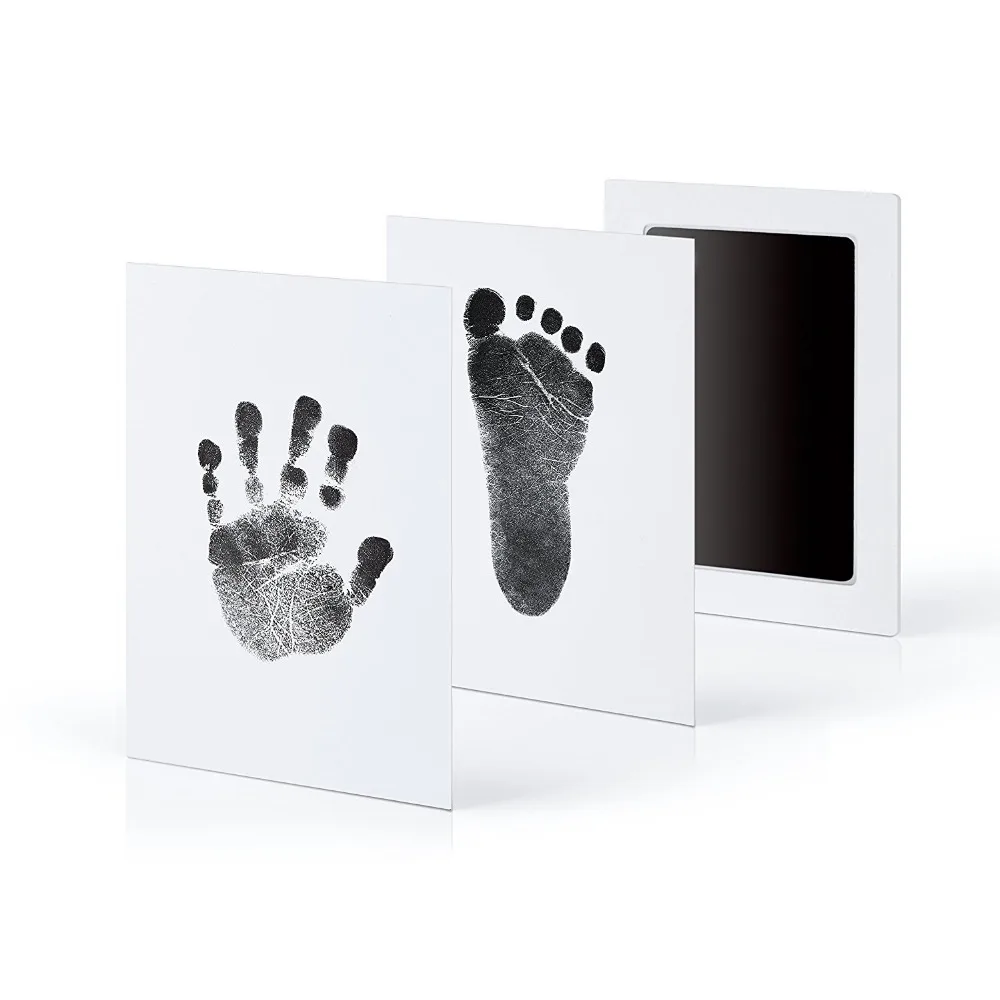 

Baby Handprint Footprint Non-Toxic Newborn Imprint Hand Inkpad Watermark Infant Souvenirs Casting Clay Toys Gift