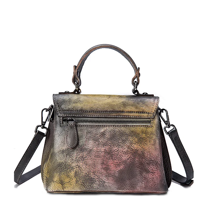 ESUFEIR 2018 New Genuine Leather Women Hangbag Vintage Design Shoulder Bag Famous Luxury Brand Messenger | Багаж и сумки