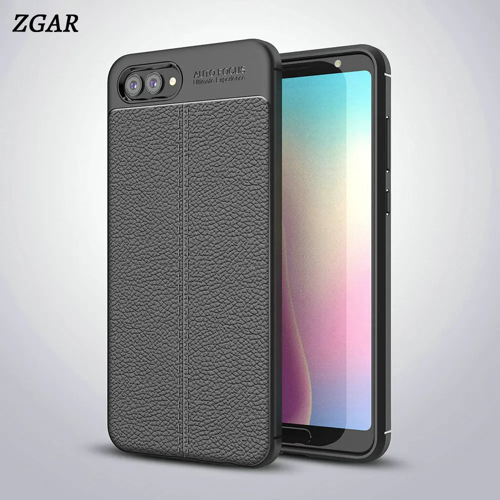 Чехол ZGAR для Huawei Nova 2S качественные чехлы-накладки из искусственной кожи с узором