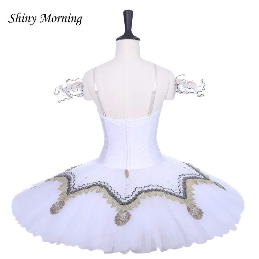 Dulcimer Professional Ballet Tutu white Waltz of the Flowers For Adults Girls Dress | Тематическая одежда и униформа