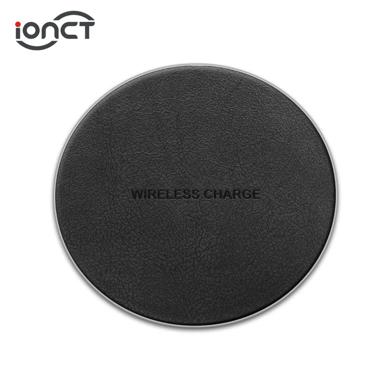 PW-W08-5W IONCT Qi Беспроводное зарядное устройство для iPhone X XR XS Max 8 USB Беспроводная зарядка для samsung Xiaomi huawei зарядное устройство для телефона беспроводной коврик - Тип штекера: PW-W08-5W