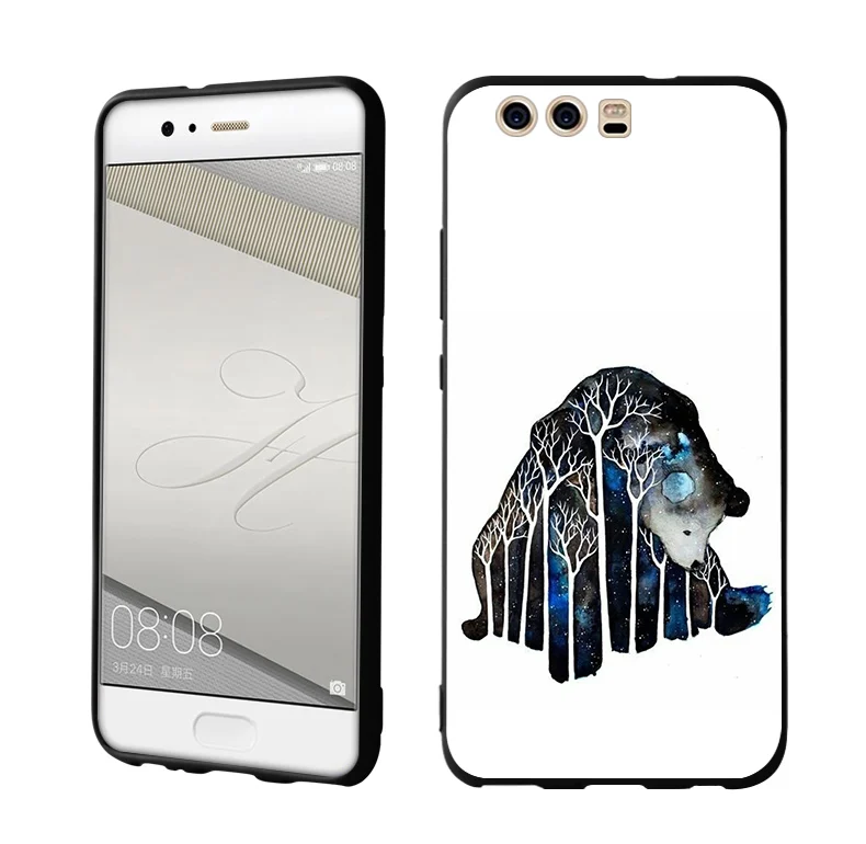 Кошка Медведь телефон случаях Обложка для huawei P30 lite pro nova 3i Коврики 20 Чехол P smart 2019