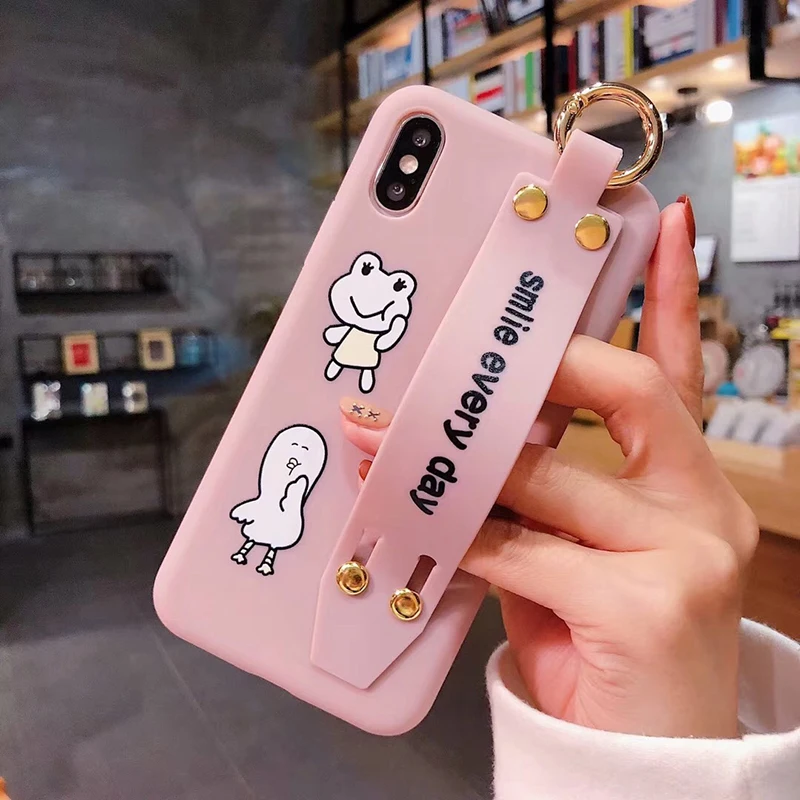 Держатель подставка для телефона чехол iPhone XS MAX силиконовый держатель браслетов 6