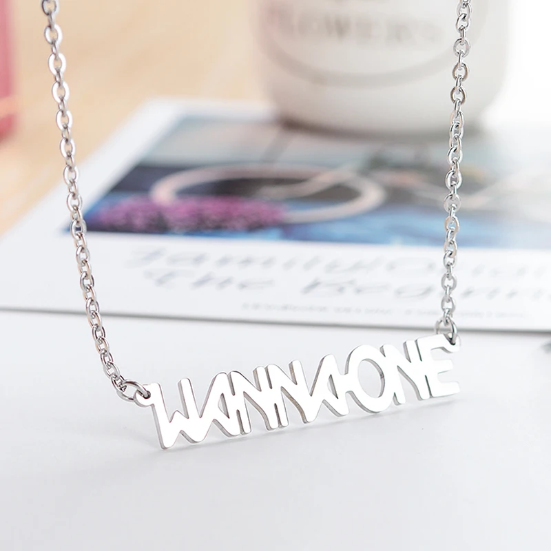 Браслет из нержавеющей стали с надписью KPOP, регулируемые браслеты для ювелирных изделий, вечерние подарки