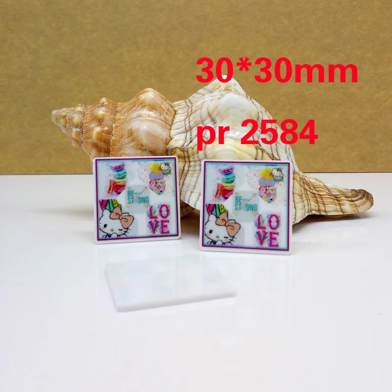 30 шт. мультфильм плоская смола PR 2966