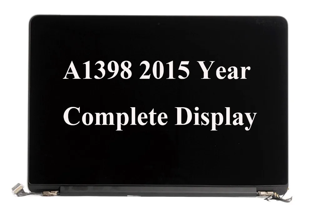 Высокое качество 2015 retina A1398 ЖК экран дисплей в сборе для Macbook Pro 15 ''A1398