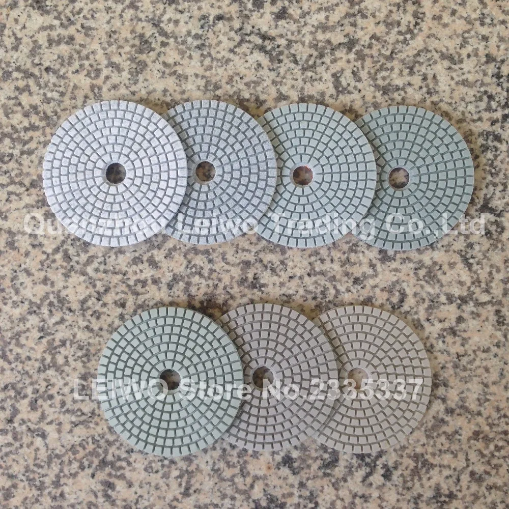 Алмазная влажная полировальная накладка Круглый абразивный инструмент для