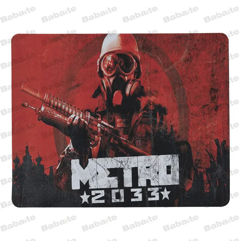 Babaite New Designs Metro 2033 Silicone Pad to Mouse Game Size for 180x220x2mm and 250x290x2mm Design | Компьютеры и офис