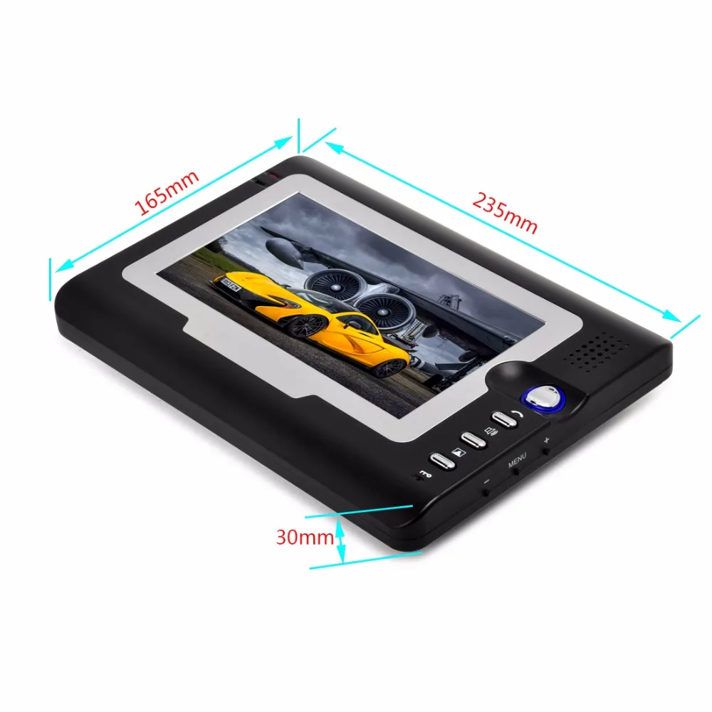 7 ''TFT LCD проводной дверной Домашний домофон видео звонок Система домофона IR COMS