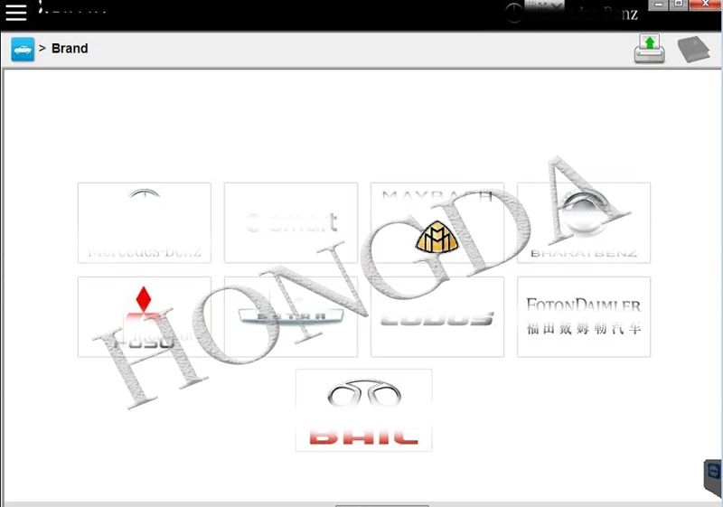 Adapted to MB STAR C4/C5.07 full Software contain X ENTRY/DAS/EPC/WIS/EWA/VEDIAMO/DTS-Monaco/HHTWIN/PL72 with 320GB HDD/SSD